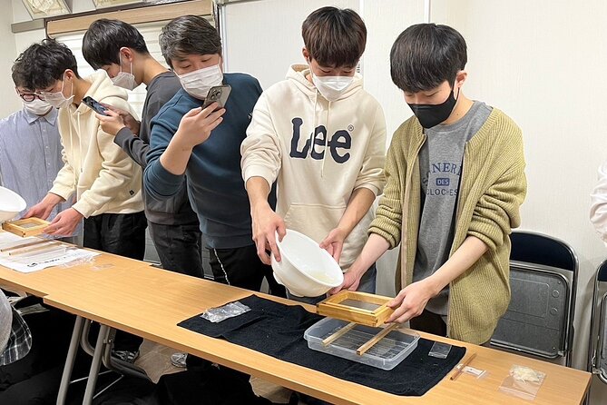 Private Workshop of Handmade Traditional Japanese Paper in Tokyo - Workshop Experience