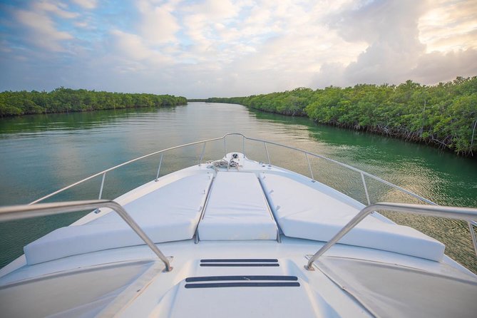 Private Yacht Rental Sea Ray 46ft Cancun 23P3 - Start and End Details