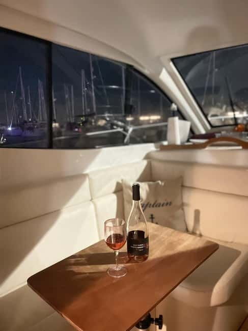 private yacht tour with wine tasting on board - FAQ