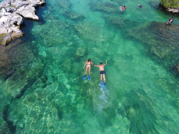 Private Yalku Lagoon & Cenote Express (with Transportation) - Swim in a Cenote