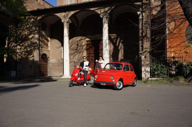 Pro Photoshoot With Most Classic Vintage Fiat500 of Rome - Booking Details and Pricing