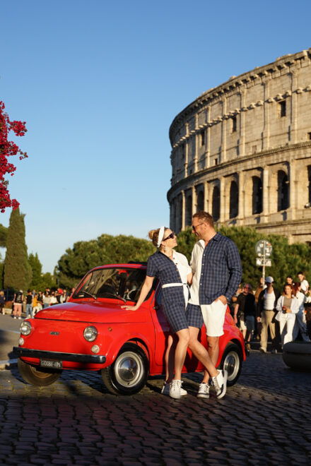 Pro Photoshoot With Most Classic Vintage Fiat500 of Rome - Tour Itinerary Overview