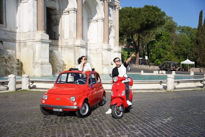 Pro Photoshoot With Most Classic Vintage Fiat500 of Rome - Included Features and Benefits