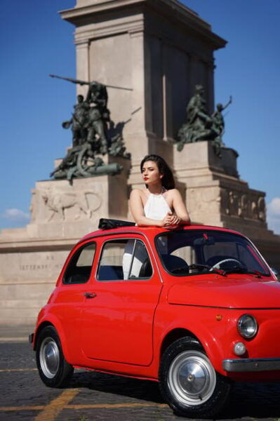 Pro Photoshoot With Most Classic Vintage Fiat500 of Rome - Professional Photographer Insights