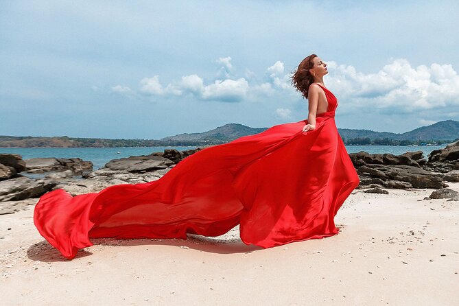 Professional Flying Dress Photoshoot - Overview of Flying Dress Photoshoot