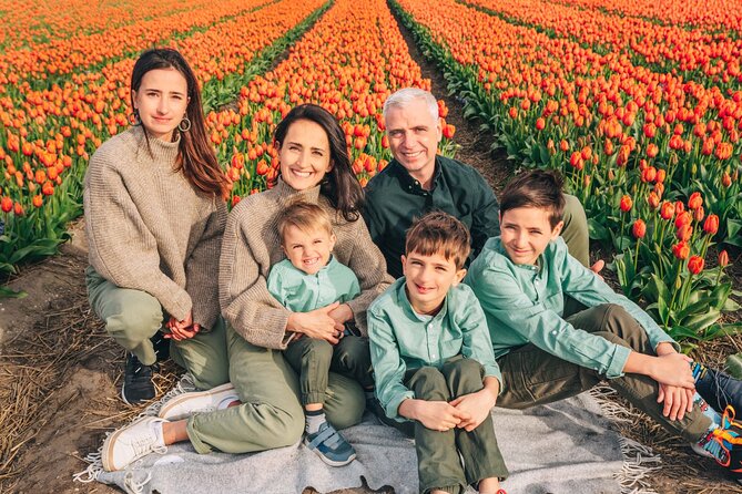 Professional Photoshoot at Private Tulip Field - Expectations and Accessibility