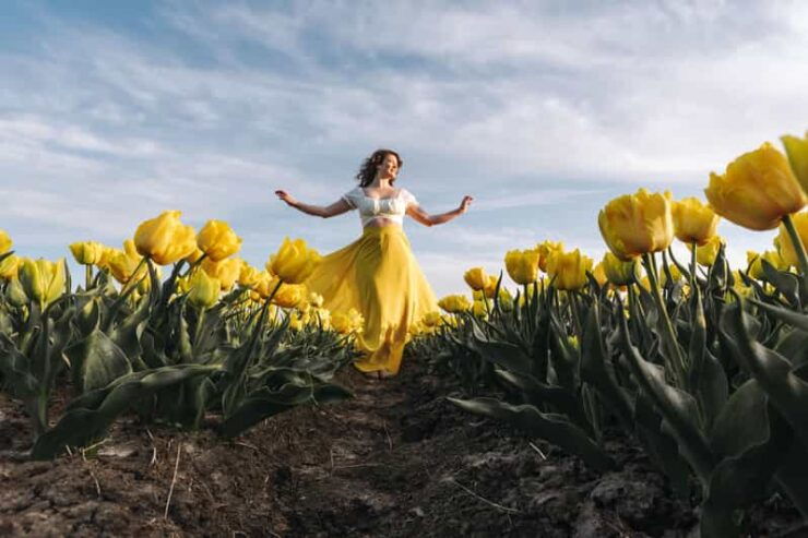 Professional Photoshoot at Tulip Fields and Keukenhof - Experience Description