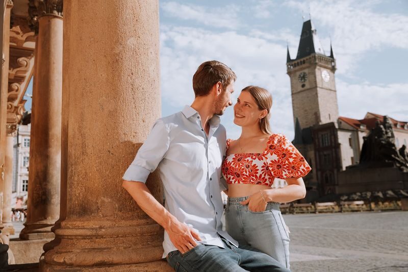 Professional photoshoot experience in the Old Town in Prague - A camera-ready hour in Prague’s Old Town
