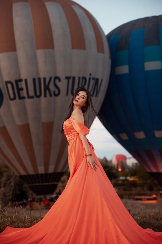 Professional photoshoot with flying dress in Cappadocia - What you receive, and how to manage expectations