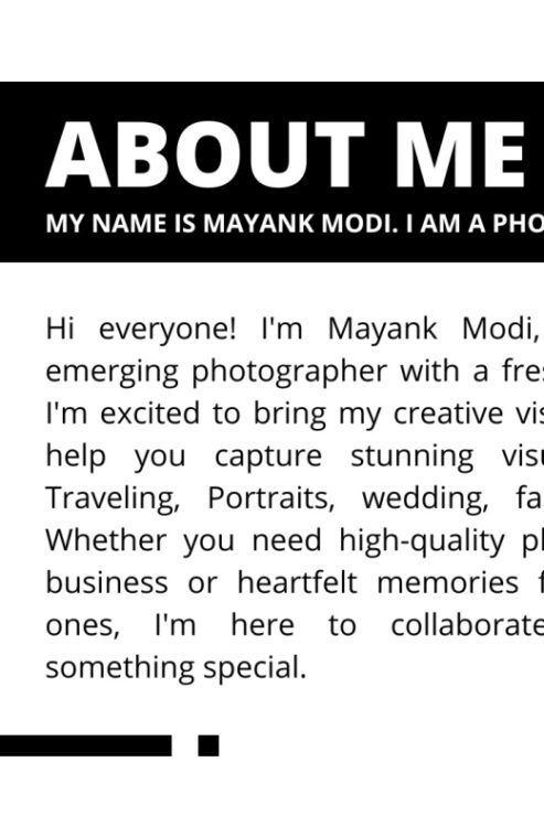 Professional Photoshoot With Mayank Modi - Good To Know