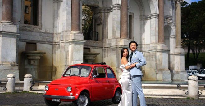 Professional Photoshoot With Most Classic Fiat500 of Rome - Group Size and Cancellation Policy