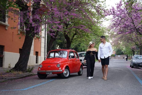 Professional Photoshoot With Most Classic Fiat500 of Rome - The Sum Up