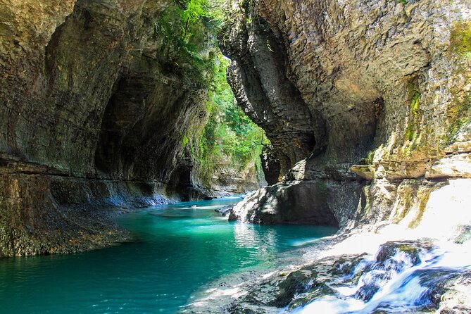 Prometheus Cave, Okatse Waterfall & Martvili Canyon From Kutaisi - Adventure in Martvili Canyon