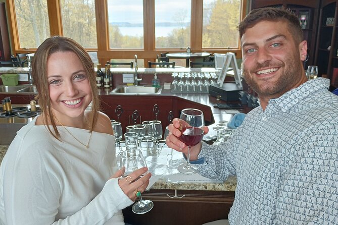 Proposal and Engagement Sunset Wine Tour in Traverse City - Wine Tasting Experience