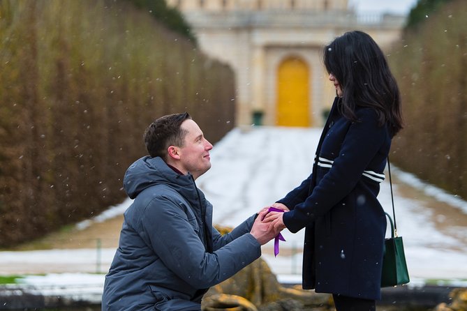 Proposal in Paris at Chateau De Versailles With Photoshoot & Video - Pricing and Packages