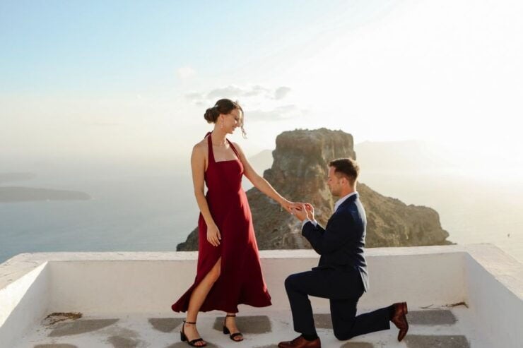 Proposal Photographer in Santorini - Tailored Experience in Santorini