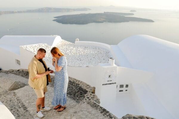Proposal Photographer in Santorini - Available Options and Important Information