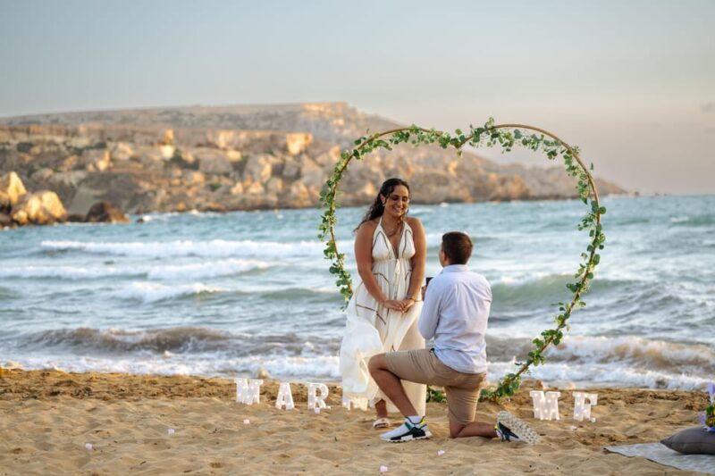 Proposal Photoshoot with Professional Photographer in Malta - The Value of a Proposal Photoshoot in Malta