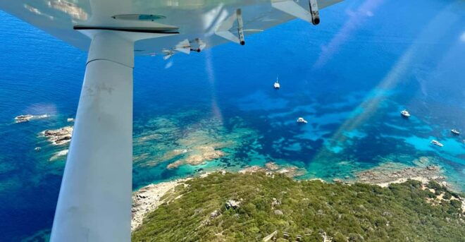 PROPRIANO: PLANE RIDE OVER THE CORSICAN LANDSCAPES - Departure From Propriano