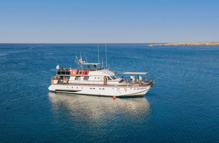 Protaras: 80S and 90S Sunset Cruise With Cypriot Dinner & DJ - Dining and Cuisine