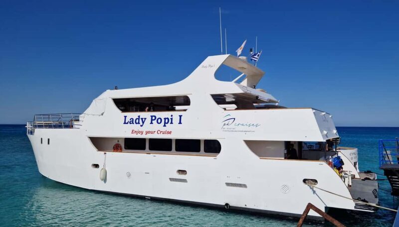 Protaras: LADY POPI Sea Cruise: Turtles, Caves & Water Slide - Good To Know