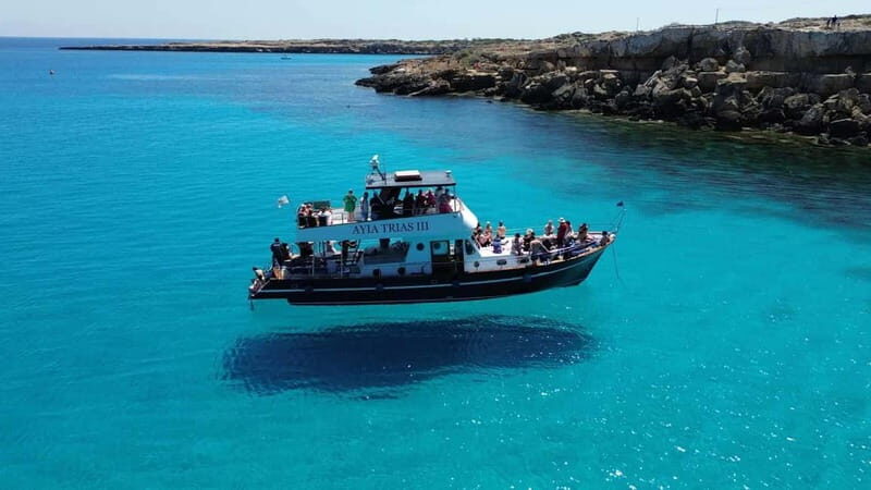 Protaras: Luxury Blue Lagoon Cruise / 3H, 2 Swim Stops - Good To Know