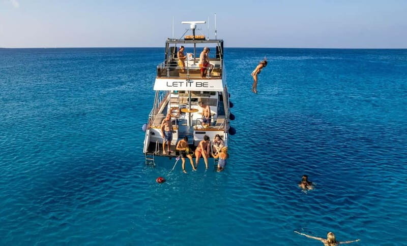 Protaras: Luxury Blue Lagoon Cruise / 4H, Food, 2 Swim Stops - Good To Know