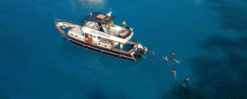 Protaras: Luxury Blue Lagoon Cruise / 4H, Food, 2 Swim Stops - The Sum Up