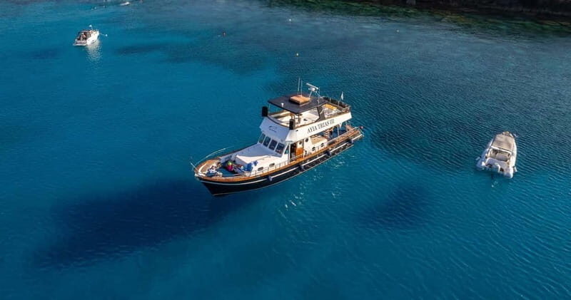 Protaras: Luxury Private Blue Lagoon Boat Trips 3.5H Tour - An Authentic Sea Adventure with a Touch of Luxury