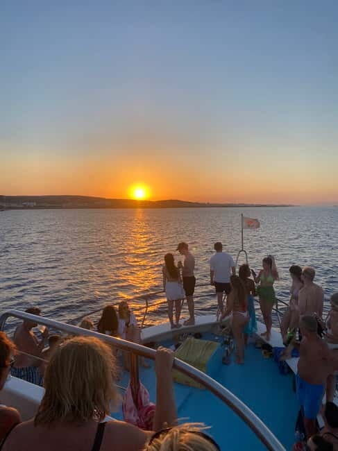 Protaras:Cape Greco, Turtle Cove & Blue Lagoon Sunset Cruise - FAQs
