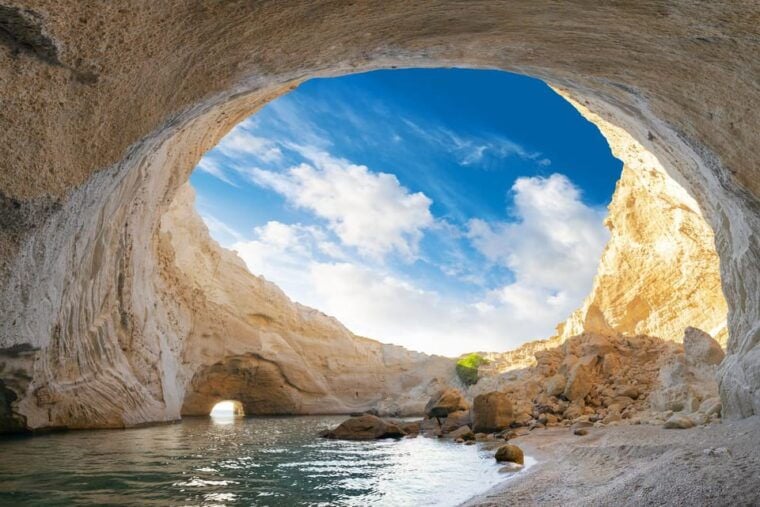 Provatas : small boat rental to Kleftiko - The Experience in Detail