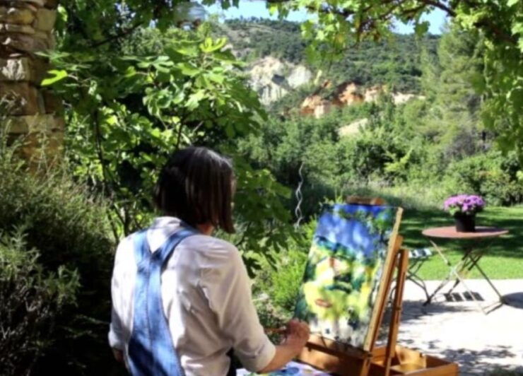 Provence: Painting & Watercolor Landscaping Classes. - Experience
