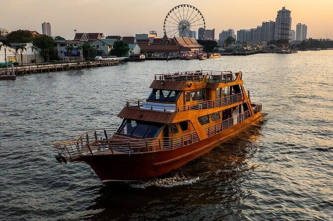 Pruek Michelin Fine Dining Cruise with City Views in Bangkok - An Authentic Bangkok Dining Experience on the Water