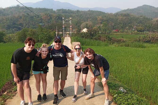 Pu Luong Nature Reserve Adventure 2day 1 night - The Second Day: Trekking, Water Wheels, and Bamboo Rafting