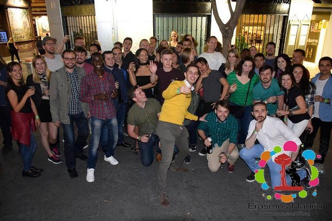 Pub Crawl Madrid Erasmus Meet & Party Erasmus and International - Price and Booking Details
