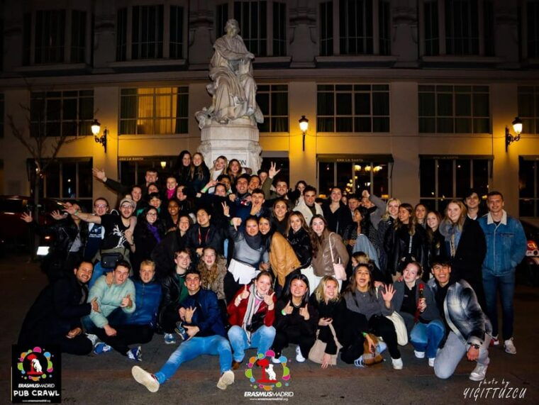 Pub Crawl Madrid Erasmus&International( Updated Best Offer) - Itinerary and Meeting Points