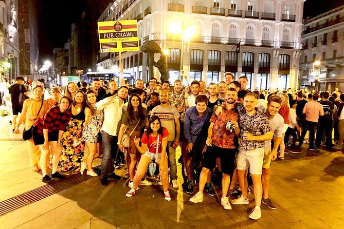 Pub Crawl Madrid-The Original Since 2005-Shots-Fun-Clubs-Dance - Pricing and Booking Details