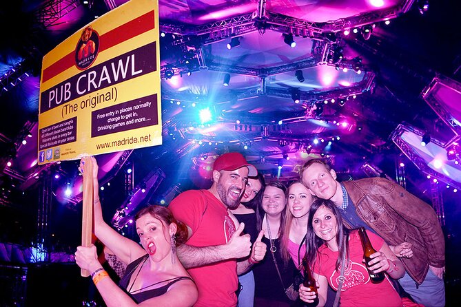 Pub Crawl Madrid-The Original Since 2005-Shots-Fun-Clubs-Dance - Start Time and Meeting Point