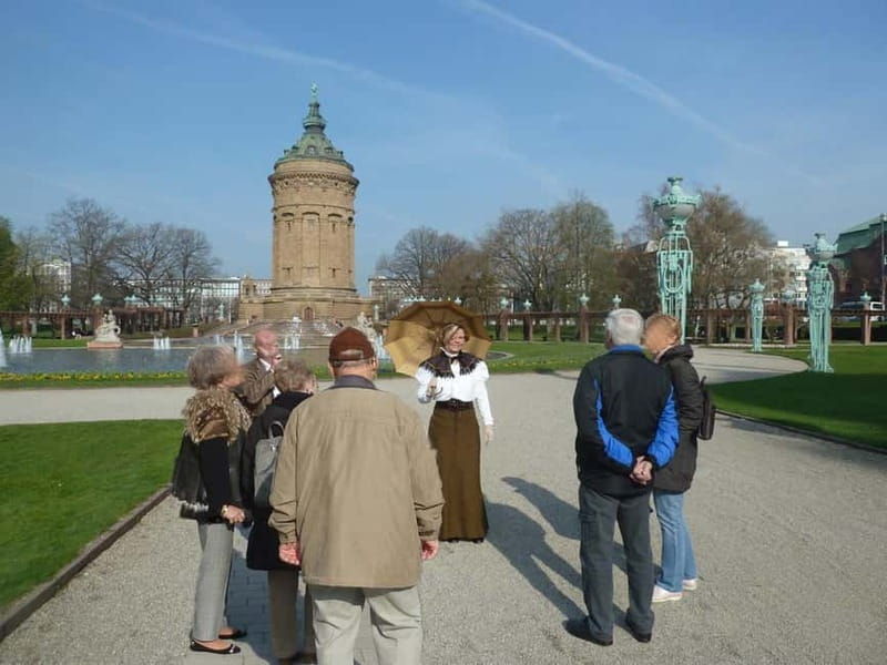 Public tour With Bertha Benz through the city of inventors Costume tour - The Itinerary Breakdown