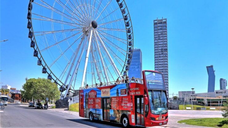 Puebla: Hop-on Hop-off City Tour and Aquarium Michín - Sightseeing Highlights