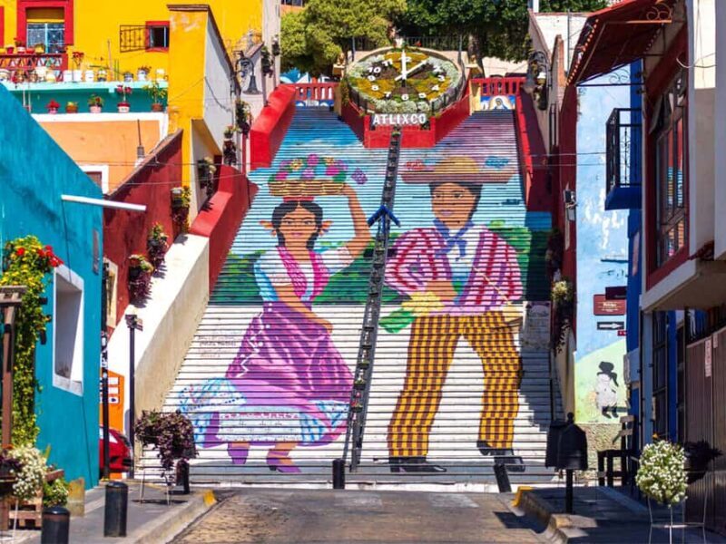 Puebla: Magical Atlixco, Volcano, Unique Garden & Plant Maze - Reaching the Heights: San Miguel Hill & Ancient Temples