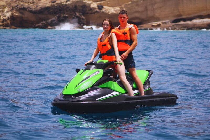 Puerto Colón: Kawasaki Jet Ski Tour Along Tenerifes Coast - Pricing and Inclusions