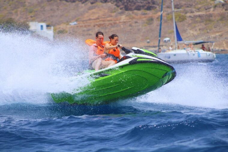 Puerto Colón: Kawasaki Jet Ski Tour Along Tenerifes Coast - Adventure and Experience