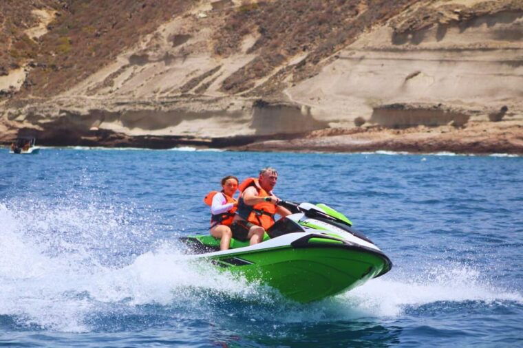 Puerto Colón: Kawasaki Jet Ski Tour Along Tenerifes Coast - Tour Highlights