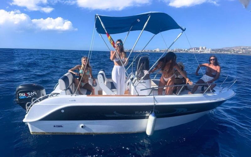 Puerto Colon: License-Free Self-Drive Boat in Tenerife - Good To Know