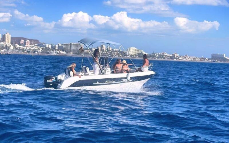 Puerto Colon: License-Free Self-Drive Boat in Tenerife - Exploring the Coastline