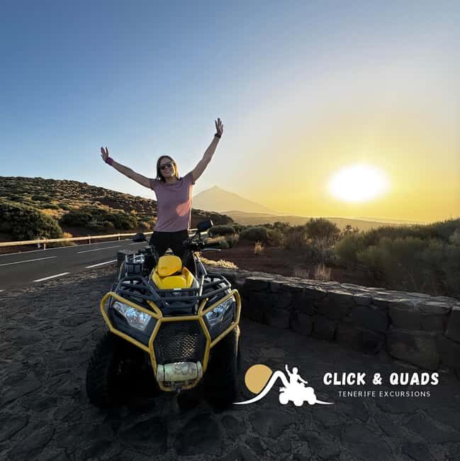 Puerto de la Cruz: Ascend Mount Teide on a quad bike to experience a magical sunset - An Unforgettable Sunset Ride
