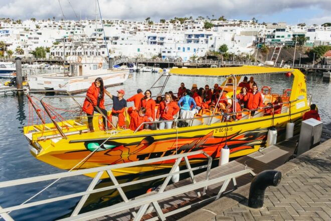 Puerto Del Carmen: Dolphin-Watching Speedboat Tour With Swim - Inclusions