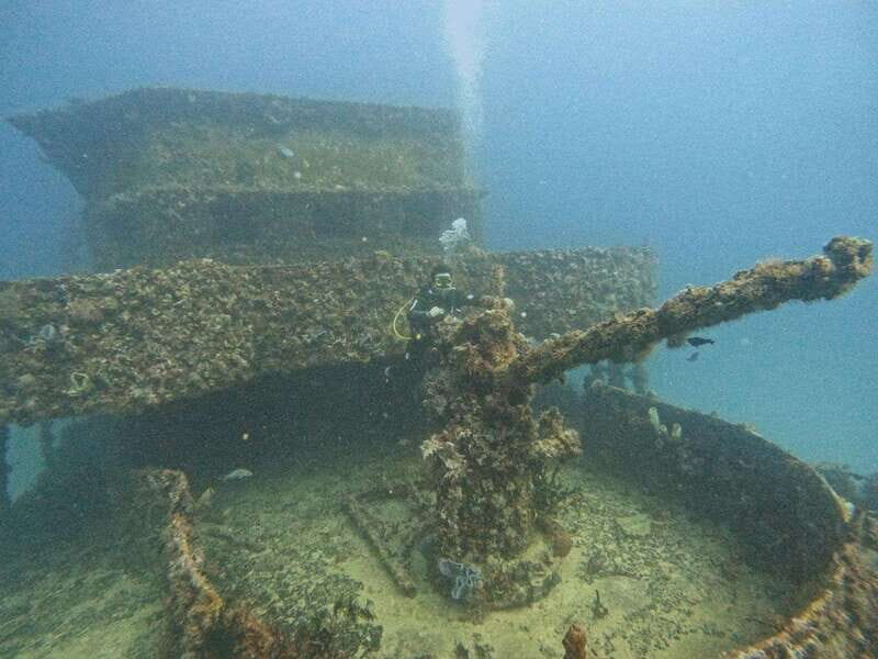 Puerto Morelos: C-56 Shipwreck & Reef for Certified Divers - An Underwater Treasure in Puerto Morelos