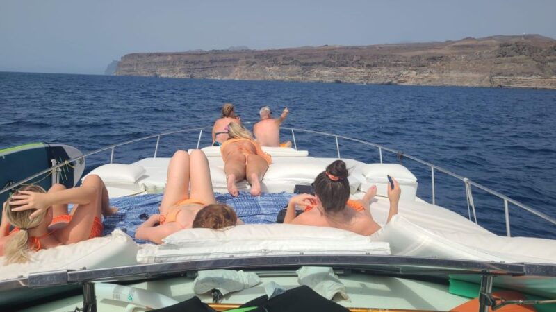 Puerto Rico, Gran Canaria: Boat Tour With Tapas and Drinks - Itinerary and Activities